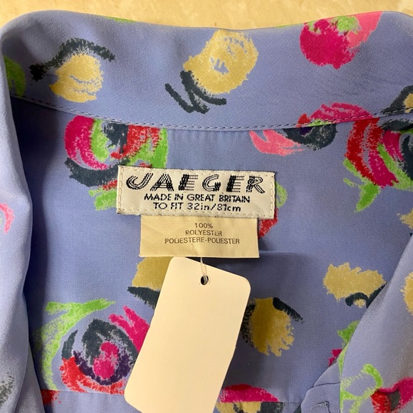 Vintage Jaeger Print Shirt, XS - Picture 5 of 5